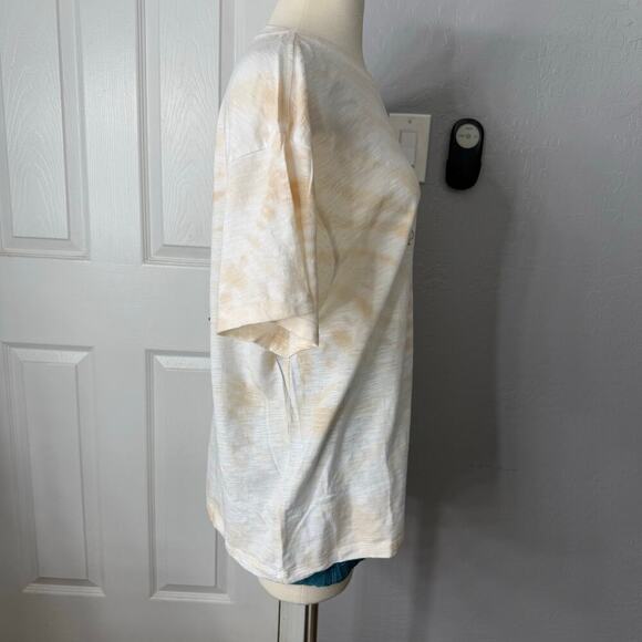 Roxy Juniors Spiral Tie Dye Tee Graphic Tee, Peace and Positivity Shirt, S/P - Picture 5 of 7